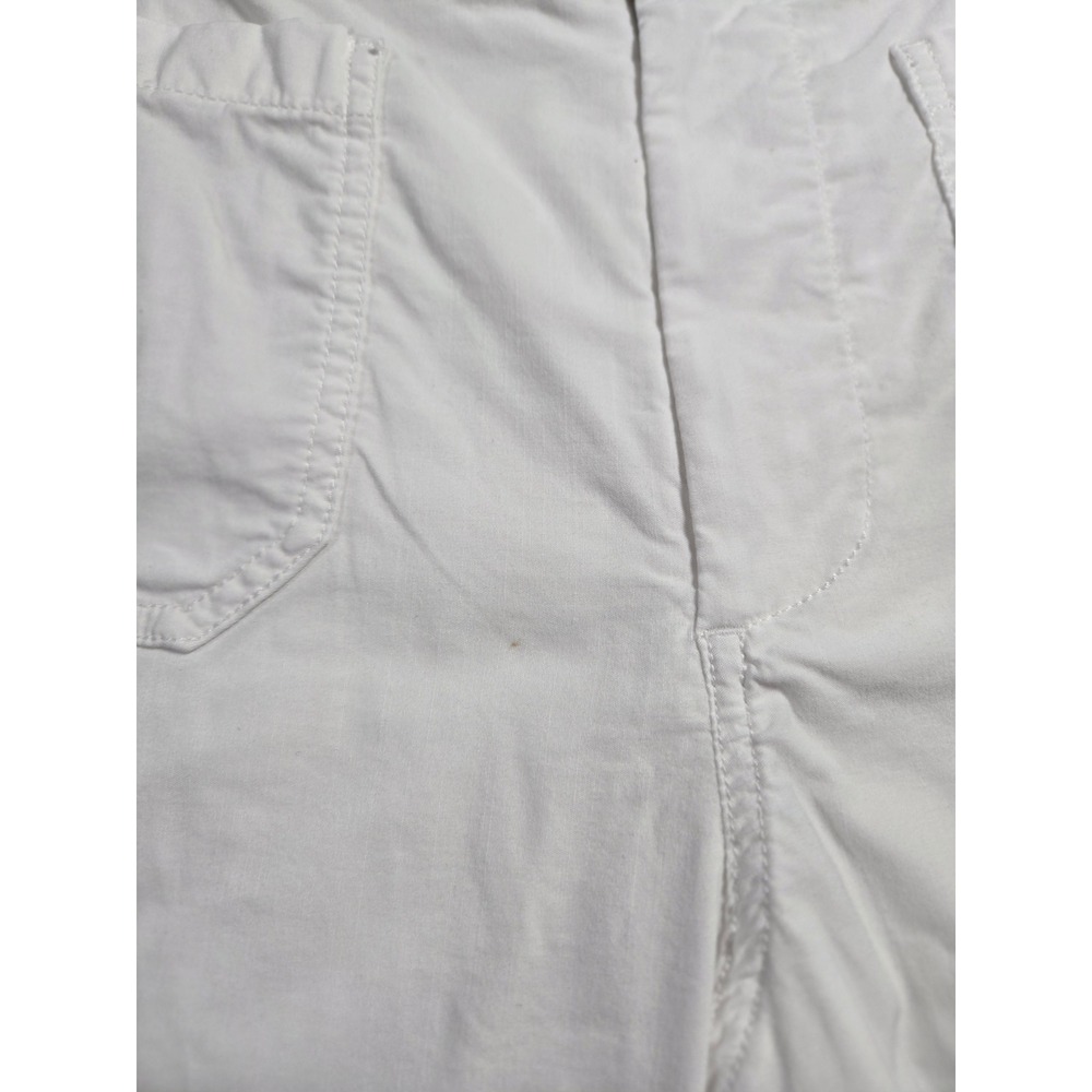Maeve Anthropologie Colette White Wide Leg Strawberry Embroidered Pants 29 - Picture 5 of 9